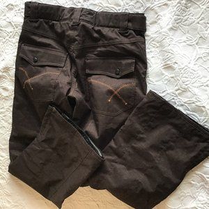 Brown Unisex Ski / Snowboard / Snow Pants